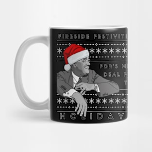 Holiday Sweater: FDR's Fireside Festivities Mug